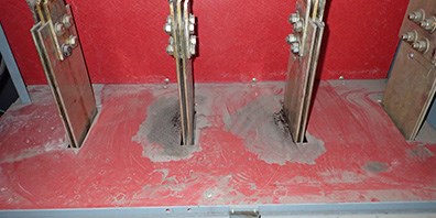 Electrical Cabinet Before Decontamination